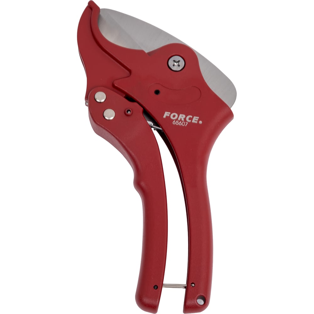 Изображение товара Труборез с храповым механизмом FORCE 65607 для труб ПВХ, ПЭ, ПП