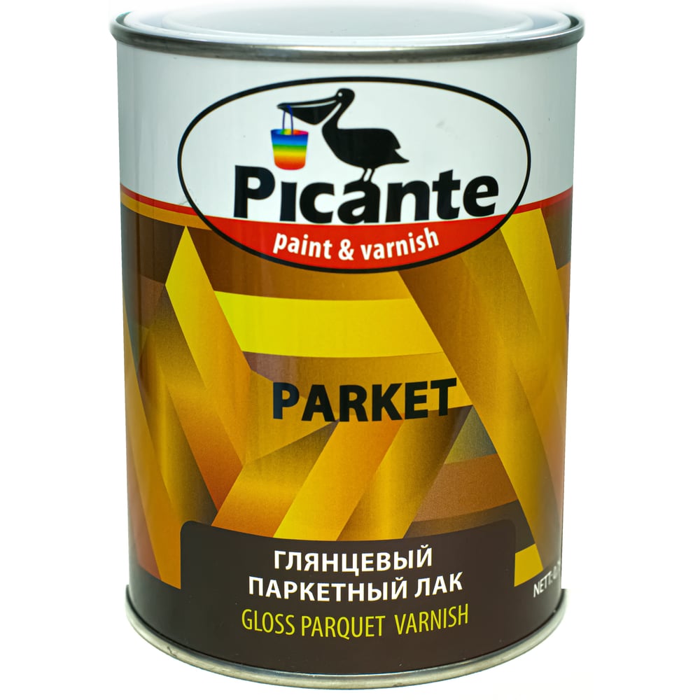 фото Паркетный лак picante parket глянцевый 2,5кг 41010.gl