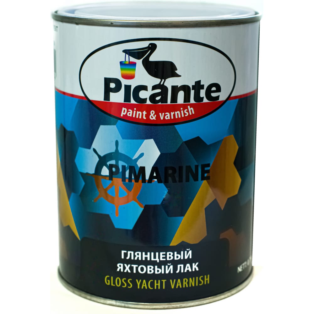 фото Яхтовый лак picante pimarine глянцевый 2,5кг 41050.gl