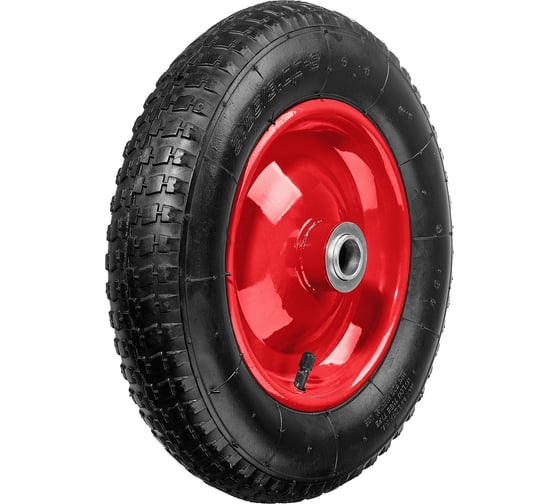 Изображение товара Колесо пневматическое КП-2 для тачек 39950/39952 360 мм Зубр 39955-2