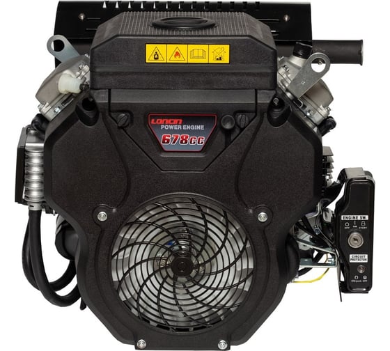 Изображение товара Двигатель LC2V78FD-2 (D type) V-образный D28.575 мм, 20А Loncin 00-00153094