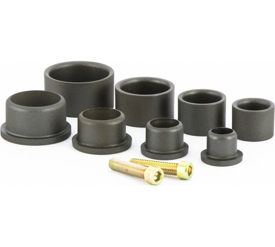 Изображение товара Насадки с тефлоновым покрытием (20, 25, 32, 40 мм) к аппарату для сварки полипропиленовых труб KRONWERK 94286