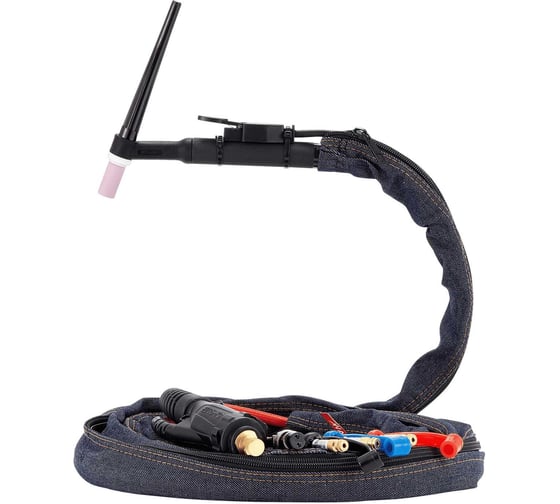 Изображение товара Горелка сварочная 20 TIG SuperFlex 4 м START EV20-4000