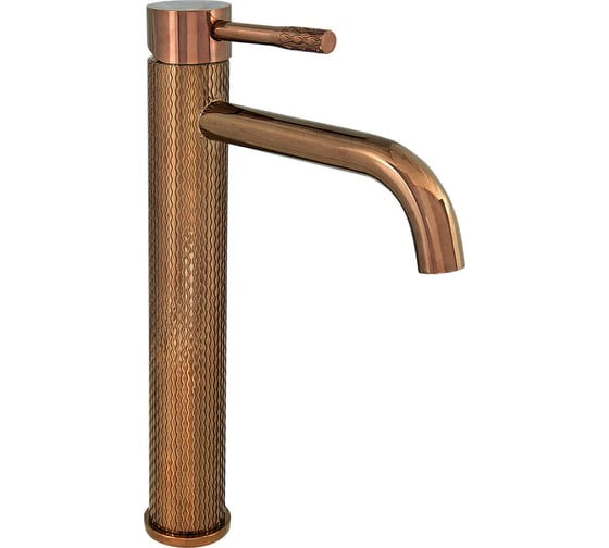 Изображение товара Смеситель для умывальника с высоким корпусом Славен бронза СЛ-ОД-Д16