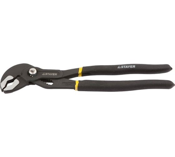 Изображение товара Переставные клещи, c быстрой регулировкой, Cr-V, тип "К", 250мм Stayer OMEGA Professional 2239_z02
