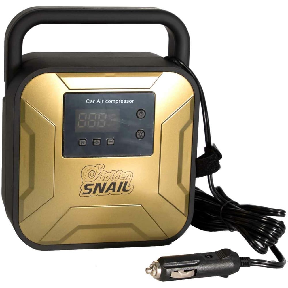 Автомобильный компрессор Golden Snail двухпоршневый компрессор golden snail