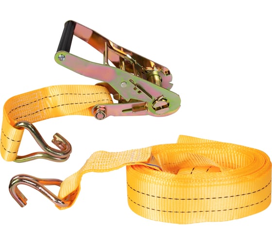 Изображение товара Ремень крепления груза с храповиком KRAFT 10м 2т KT 800210