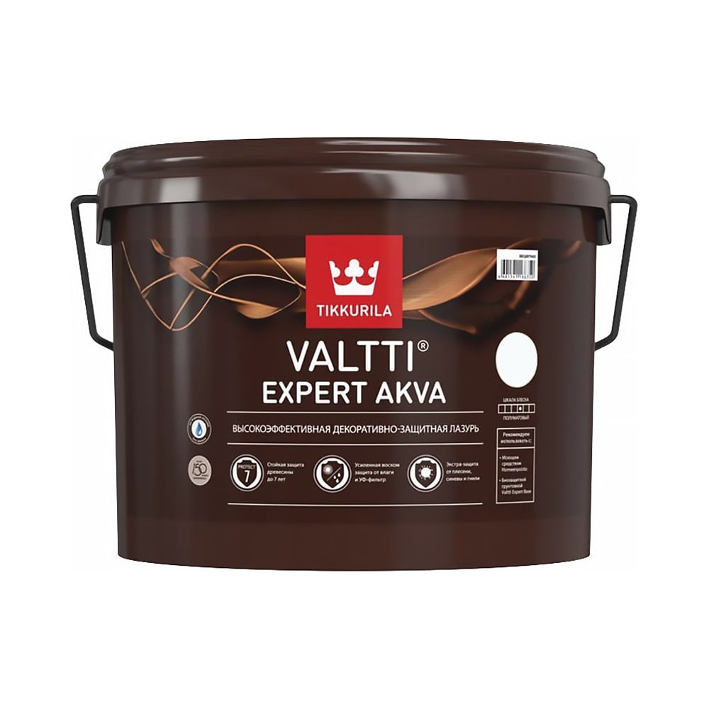 Антисептик для дерева Tikkurila 48452 Valtti Expert Akva - фото 1