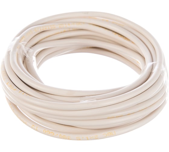 Изображение товара Провод Промэл гибкий круглый ПВС 2х1,5 10м ГОСТ 4630017893225