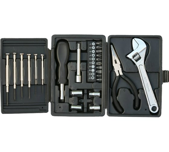 Изображение товара Мини набор слесарных инструментов NIKONA в пластик. коробке, 24пр 88-824