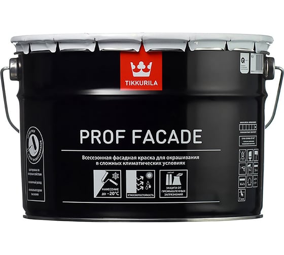 Изображение товара Фасадная краска Tikkurila Prof Facade kc 9 л 27360 700001051