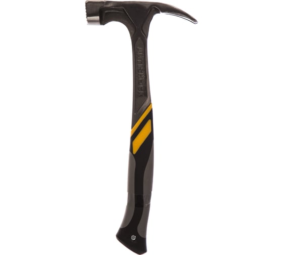 Изображение товара Молоток NIKONA Roughneck ANTISHOCK с изогнутым гвоздодером, цельнокованный, 20oz 60-720