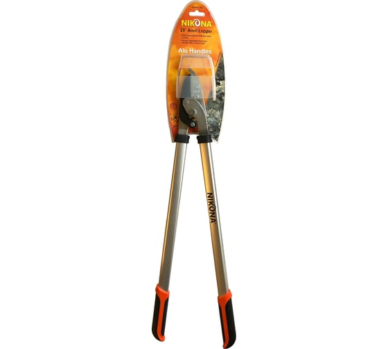 Изображение товара Сучкорез с противозазубным лезвием с овальными алюмиевыми ручками NIKONA 67-225