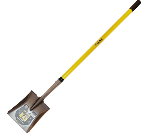 Изображение товара Строительная лопата NIKONA, совковая с фибровой ручкой 48" 68-144