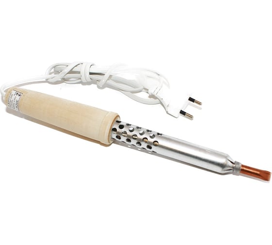 Изображение товара Электрический паяльник Точно-прочно 40W деревянная ручка 4264