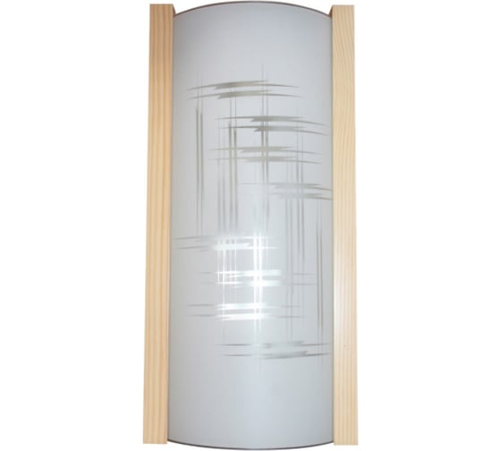 Изображение товара Светильник ЭЛЕТЕХ Карелия НББ 01-2х60-504 370х180х66 Элегант матовый/сосна 1005206030