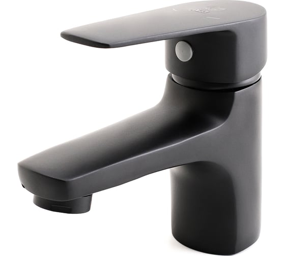 Изображение товара Смеситель для раковины ORANGE Loop черный M26-021b