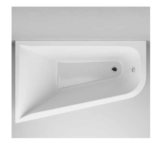 Изображение товара Акриловая ванна AM.PM spirit асимметричная 160x100, правосторонняя W72A-160R100W-A2