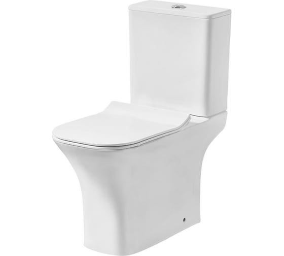 Изображение товара Безободковый унитаз-компакт Orange C02-000w с микролифтом, белый