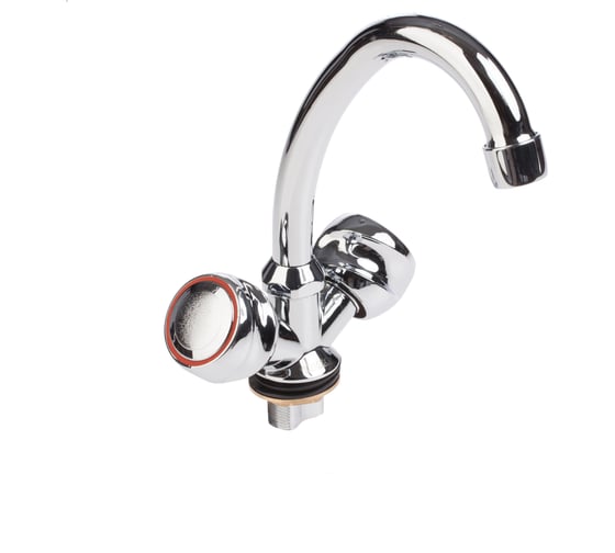 Изображение товара Смеситель stOmega Омега мах. Родео елочка 1/2", керамика, крепление под гайку/20 3310-2