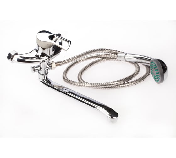 Изображение товара Смеситель для ванны stOmega Омега S-нос 30 см, картридж D=40 мм, с отверстием/10 3308-4