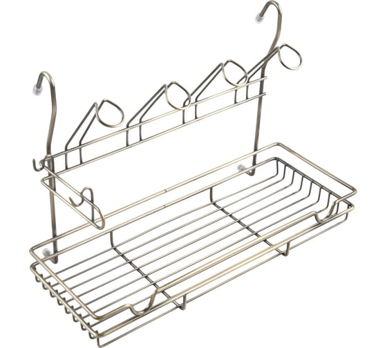 Изображение товара Комбинированная полка Lemax, длина 390 мм, ширина 185 мм, высота 265 мм, античная бронза MX-420 AB