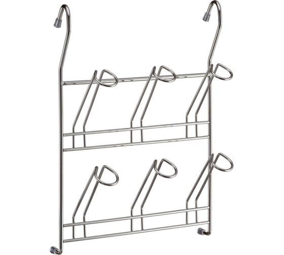 Изображение товара Полка для кружек Lemax длина 245 мм, ширина 125 мм, высота 345 мм, хром YJ-G508