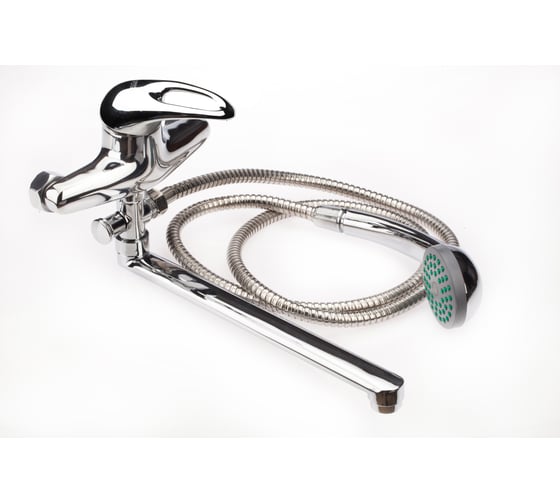 Изображение товара Смеситель для ванны stOmega Омега L-нос, D=40 мм, с отверстием 3307-1