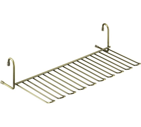 Изображение товара Полка для фужеров Lemax большая, длина 415 мм, ширина 200 мм, высота 105 мм, античная бронза YJ-G507B AB