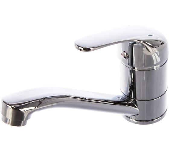 Изображение товара Смеситель для кухни stOmega Омега средний нос 15 см, картридж D=40 мм, крепление под шпильку/20 3304-2