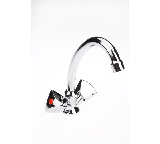 Изображение товара Смеситель stOmega Омега мах. Люсия елочка 1/2", керамика, крепление под шпильку/20 3306