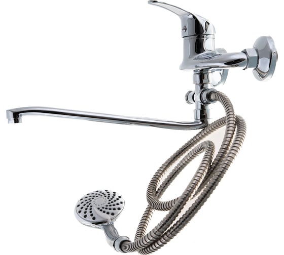 Изображение товара Смеситель для ванны stOmega Омега S-нос 30 см, D=40 мм 3308-2