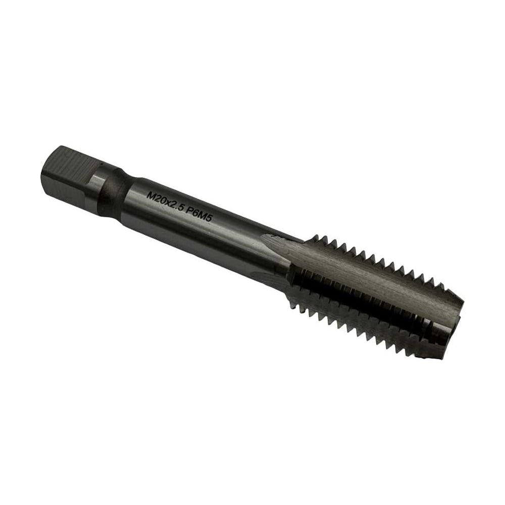 Изображение товара Машинно-ручной метчик TORNERI М20х2.5 Р6М5 для глухих отверстий с пластиковым футляром