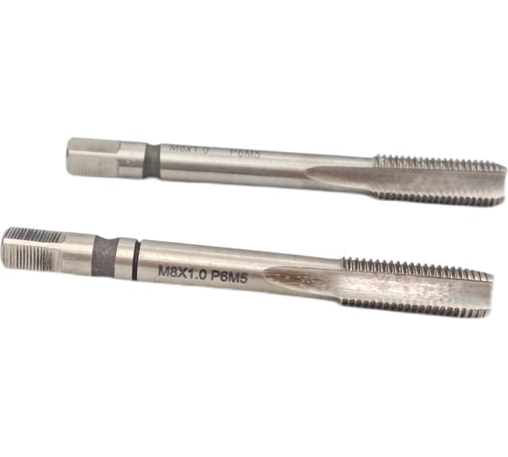 Изображение товара Машинно-ручной метчик TORNERI М 8х1 комплект из 2-х штук Р6М5 019796