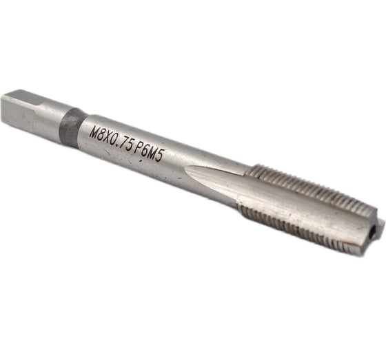 Изображение товара Машинно-ручной метчик TORNERI М 8х0.75 Р6М5 для сквозных отверстий 035283
