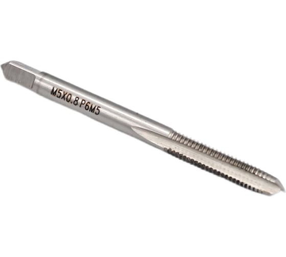 Изображение товара Машинно-ручной метчик TORNERI М 5х0.8 Р6М5 для сквозных отверстий 035281
