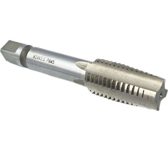 Изображение товара Машинно-ручной метчик TORNERI М24х3 Р6М5 для сквозных отверстий 028739