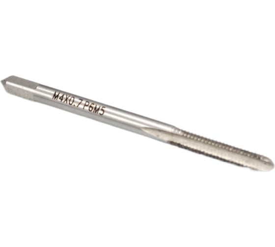 Изображение товара Машинно-ручной метчик TORNERI М 4х0.7 Р6М5 для глухих отверстий 028760