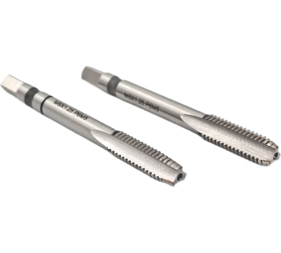 Изображение товара Машинно-ручной метчик TORNERI М 8х1.25 комплект из 2-х штук Р6М5 028715