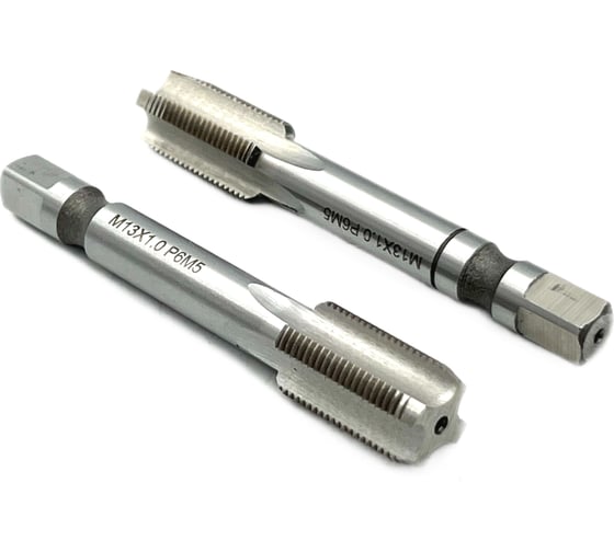 Изображение товара Машинно-ручной метчик TORNERI М13х1 комплект из 2-х штук Р6М5 027128