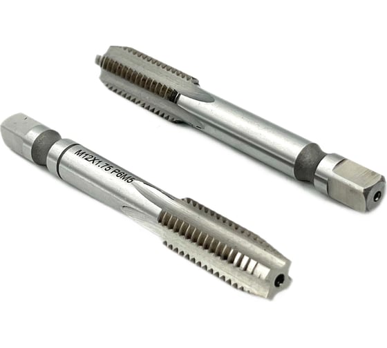 Изображение товара Машинно-ручной метчик TORNERI М12х1.75 комплект из 2-х штук Р6М5 019801