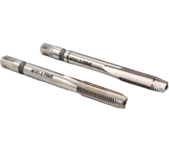 Изображение товара Машинно-ручной метчик TORNERI М 7х1 комплект из 2-х штук Р6М5 019795