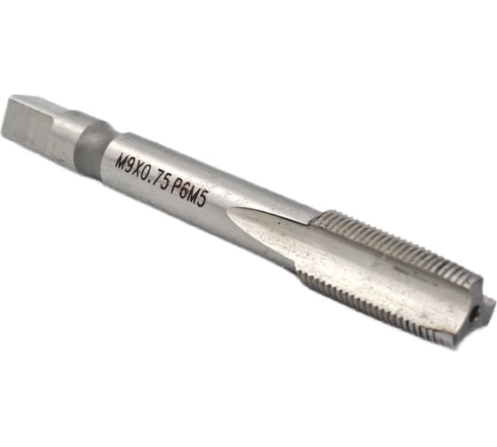 Изображение товара Машинно-ручной метчик TORNERI М 9х0.75 Р6М5 для сквозных отверстий 035285