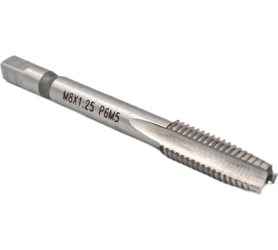 Изображение товара Машинно-ручной метчик TORNERI М 8х1.25 Р6М5 для сквозных отверстий 024308