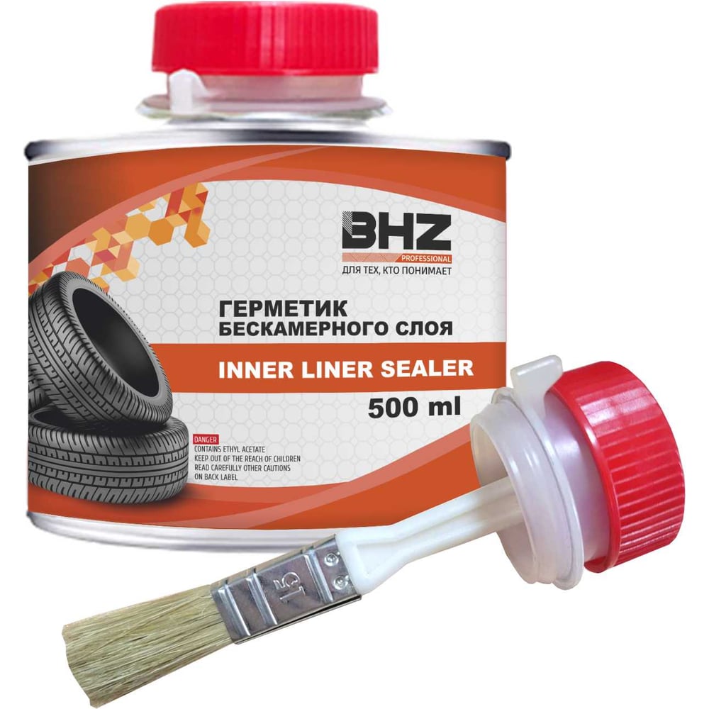 Изображение товара Герметик бескамерного слоя BHZ Professional 500 мл для герметизации и ремонта