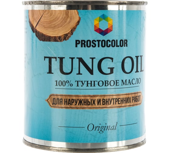 Изображение товара Тунговое масло ПРОСТОКОЛОР TUNG OIL 100% 0,75 л 95807