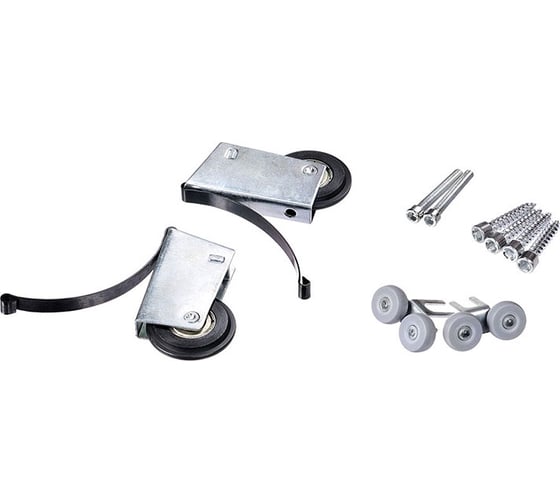 Изображение товара Ролики/колеса в комплекте Mebax Симметрия 1-ый класс для шкафа-купе с саморезом 6мм 00000000030