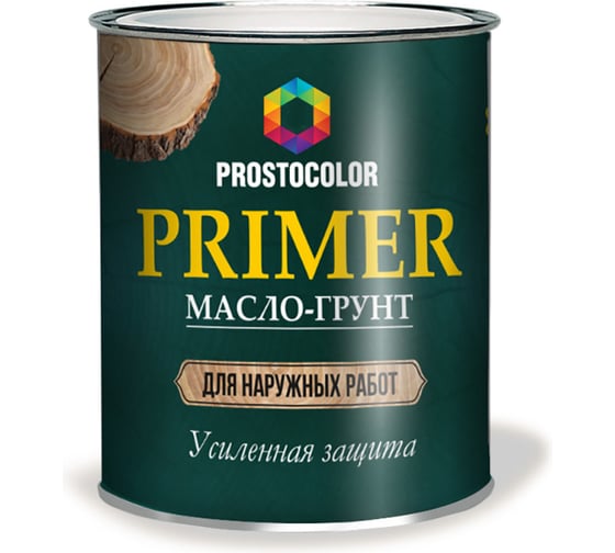 Изображение товара Масло-грунт для наружных работ ПРОСТОКОЛОР PRIMER 2,2 л 95784