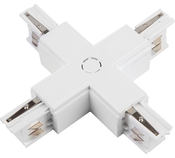 Изображение товара Коннектор для шинопровода General Lighting Systems Х-образный 3-фазный G-3-TXT-IP20 580932