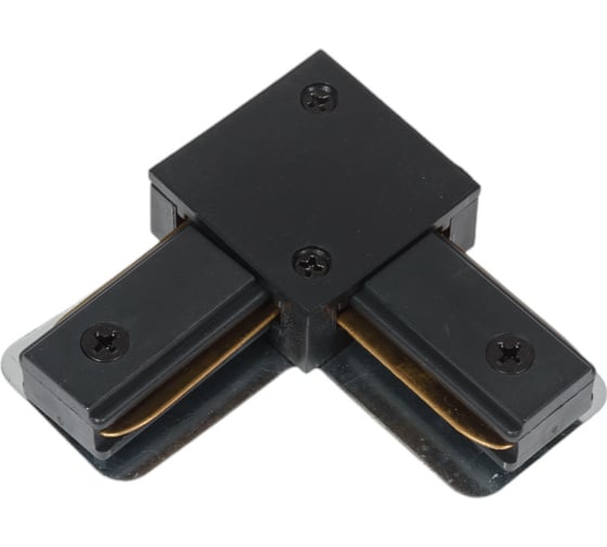 Изображение товара Коннектор для шинопровода General Lighting Systems L-образный 1-фазный G-1-TLT-IP20-B черный 580903